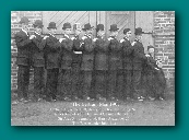Bertram is the maiden name of Mrs. Cornelius Anderson's mother, this is a shot of the Bertram family men taken in Canada, home to an Uncle of Jane (Bertram) Anderson.  Photo about 1900